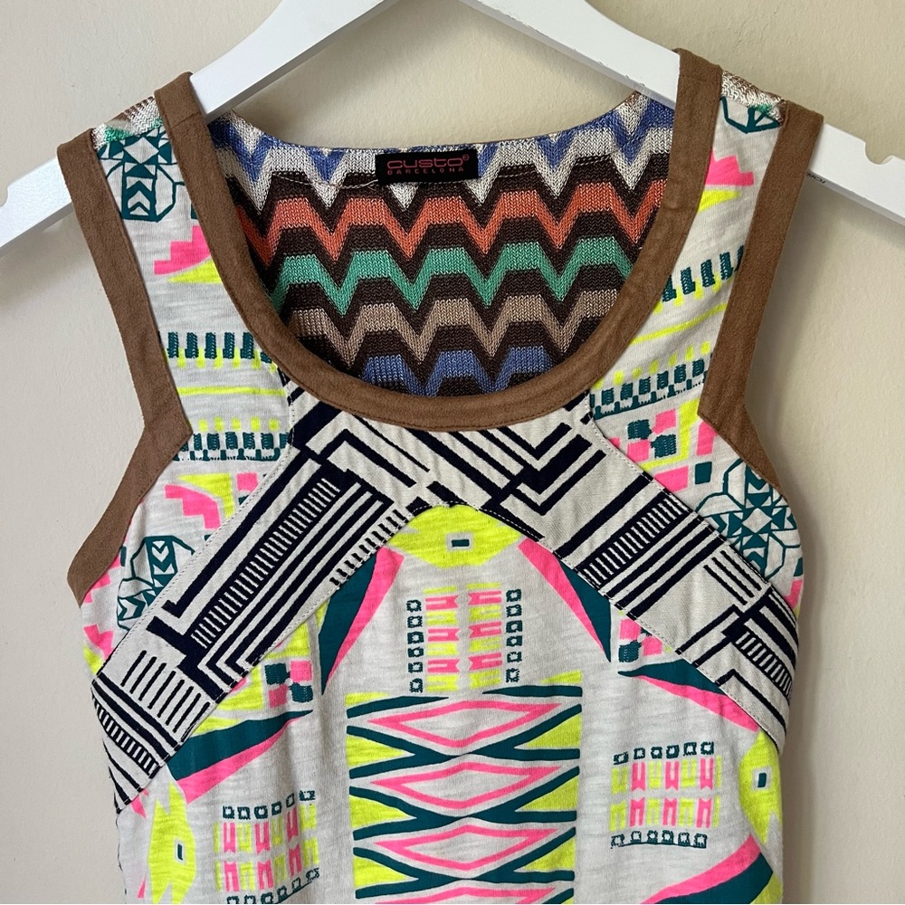 CUSTO BARCELONA WOMEN TOP SIZE S MULTIPLE COLOR - Picture 13 of 15